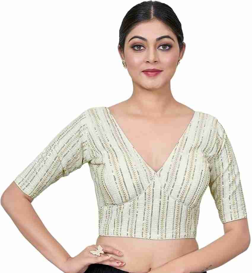 Latest 2020 trendy V neck blouse design / beautiful V neck blouse design/shivankita  