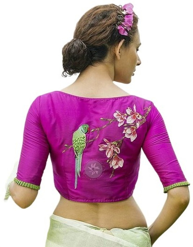 purple blouse flipkart