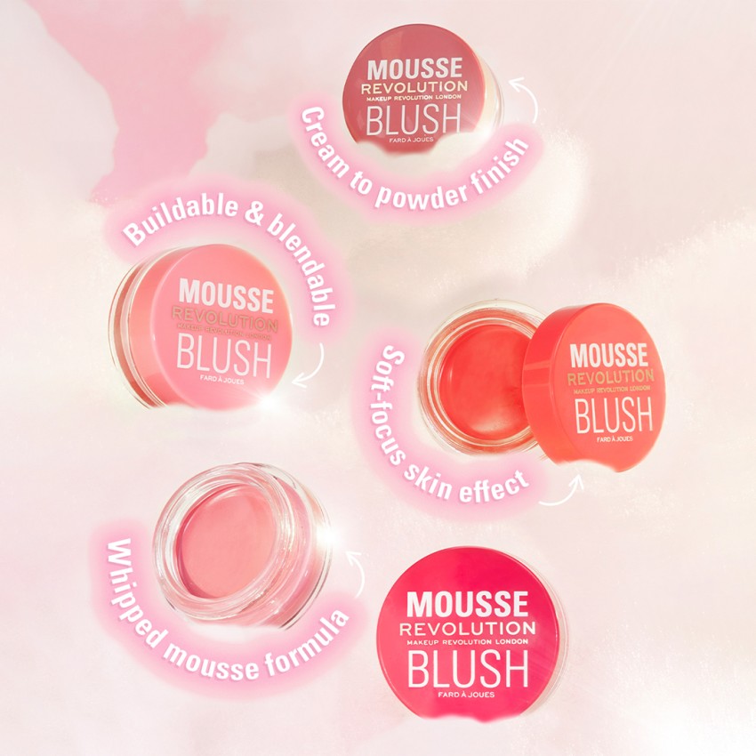 Makeup Revolution Mousse Blusher – HOK Makeup
