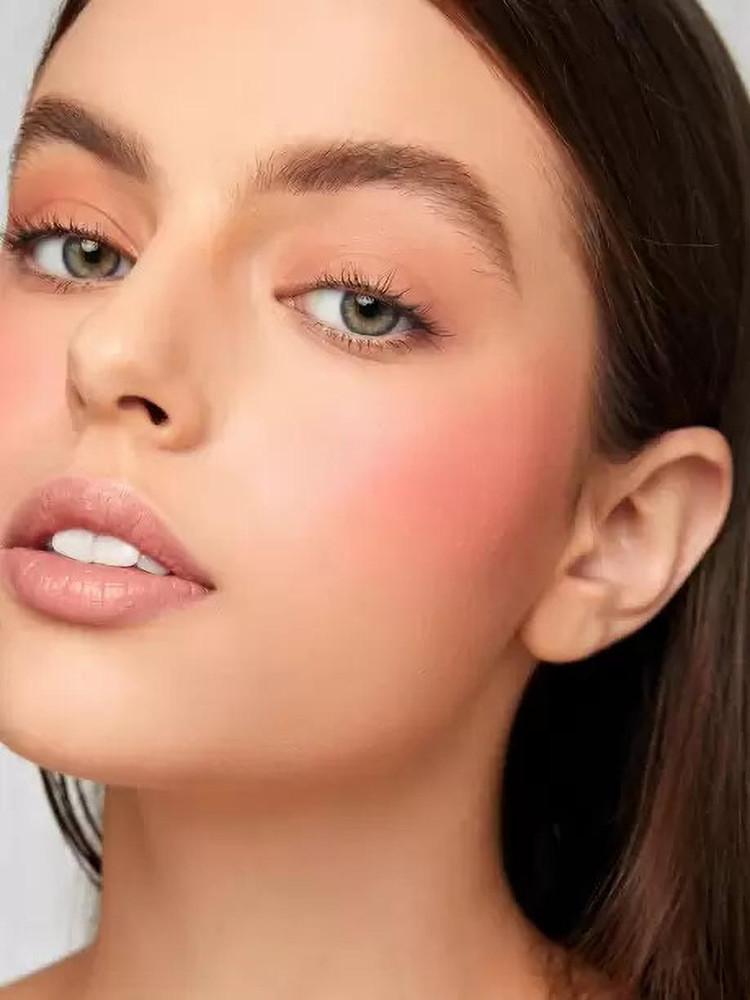 Peach blush shop makeup