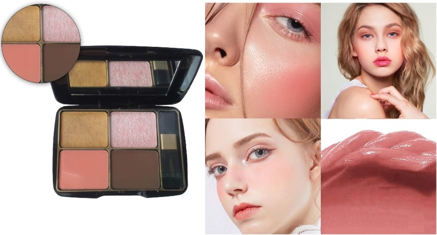 NADJA 4 IN 1 Ultra Blush Palette, Face Makeup - Price in India