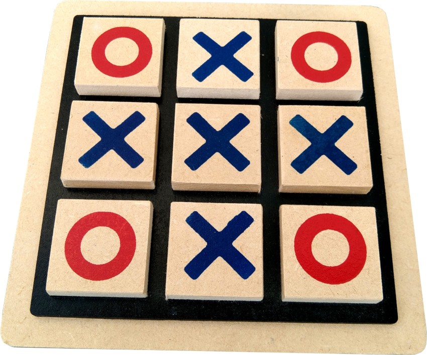 GYANOTOY Wooden Tic Tac Toe Strategy & War Games Board Game - Wooden Tic  Tac Toe . Buy Strategy Game toys in India. shop for GYANOTOY products in  India.