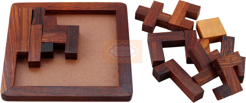Handmade wooden puzzle 2025