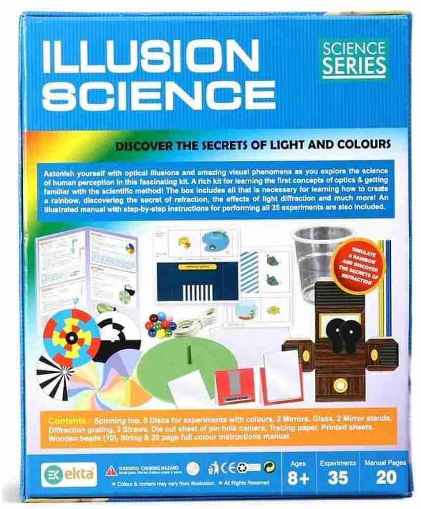 variety palace Illusion Science DIY Experiment Kit - Multicolour  Educational Board Games Board Game - Illusion Science DIY Experiment Kit -  Multicolour . Buy Board game toys in India. shop for variety