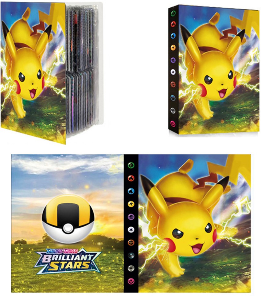 PATPAT Poke-mon Binder, Trading Cards Collector Album for 120 Poke-mon  Cards Album Price in India - Buy PATPAT Poke-mon Binder, Trading Cards  Collector Album for 120 Poke-mon Cards Album online at