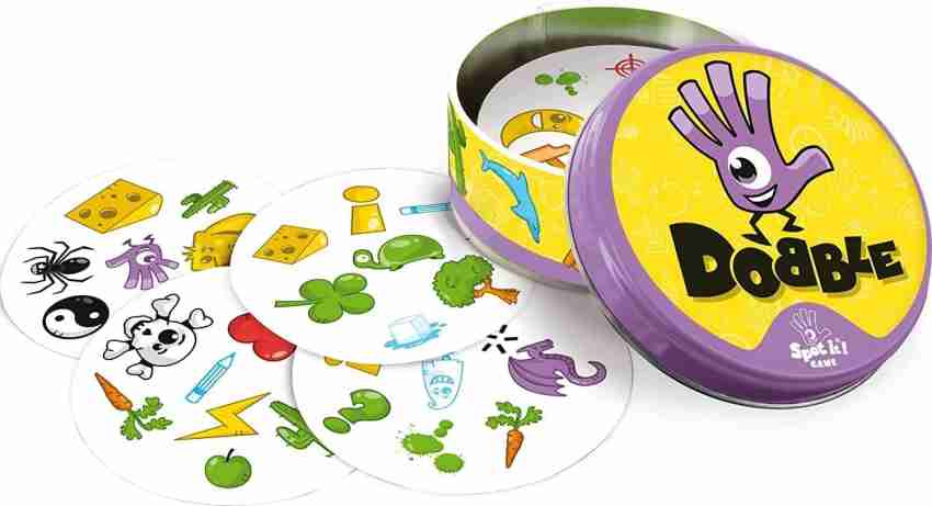 Tickles Dobble Card Game Spot It for Family and Kids Find Match Cards Spot  It Card Game Educational Board Games Board Game - Dobble Card Game Spot It  for Family and Kids