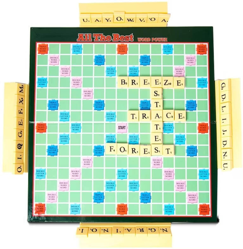 Numbers Scrabble Games Crossword Puzzle Spelling Board Games