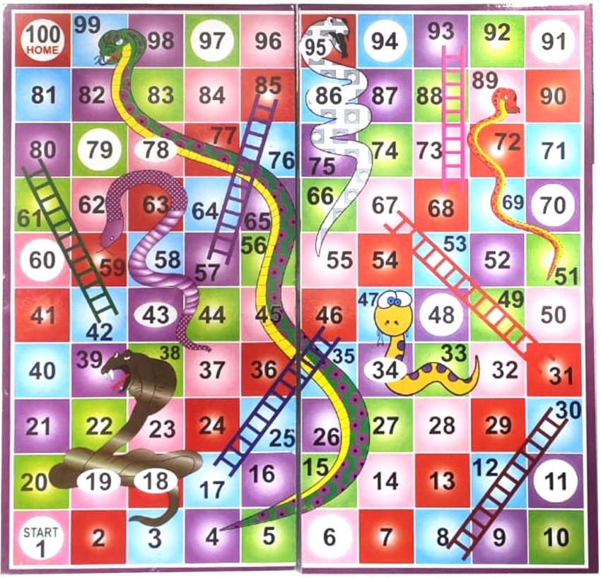 Snakes & Ladders and Ludo Board Game 