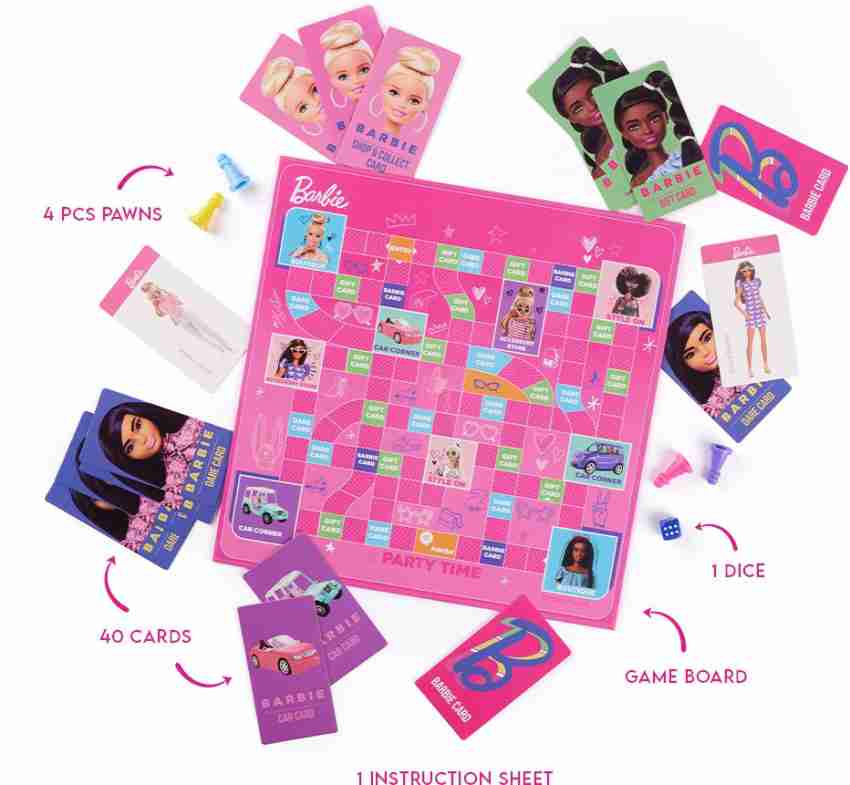 BARBIE Dress it Up for Party Party Fun Games Board Game