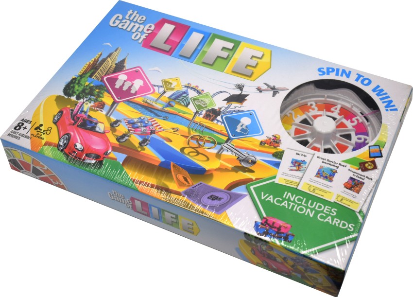 The Game of Life Game, Family Board Game for 2 to 4 Players, for