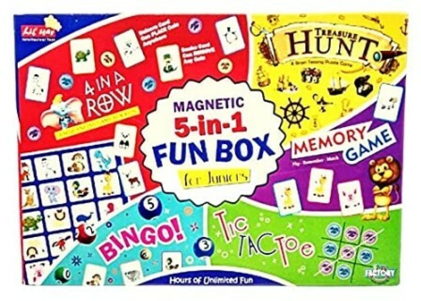 Classic Games - 365 Games For Kids 6+ w/ 10 Double Sided Playing Board 