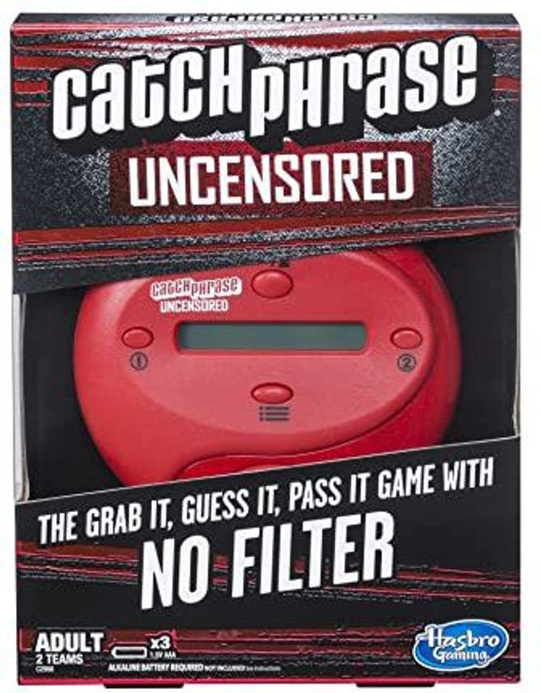 Board game with new arrivals pictures to guess phrase