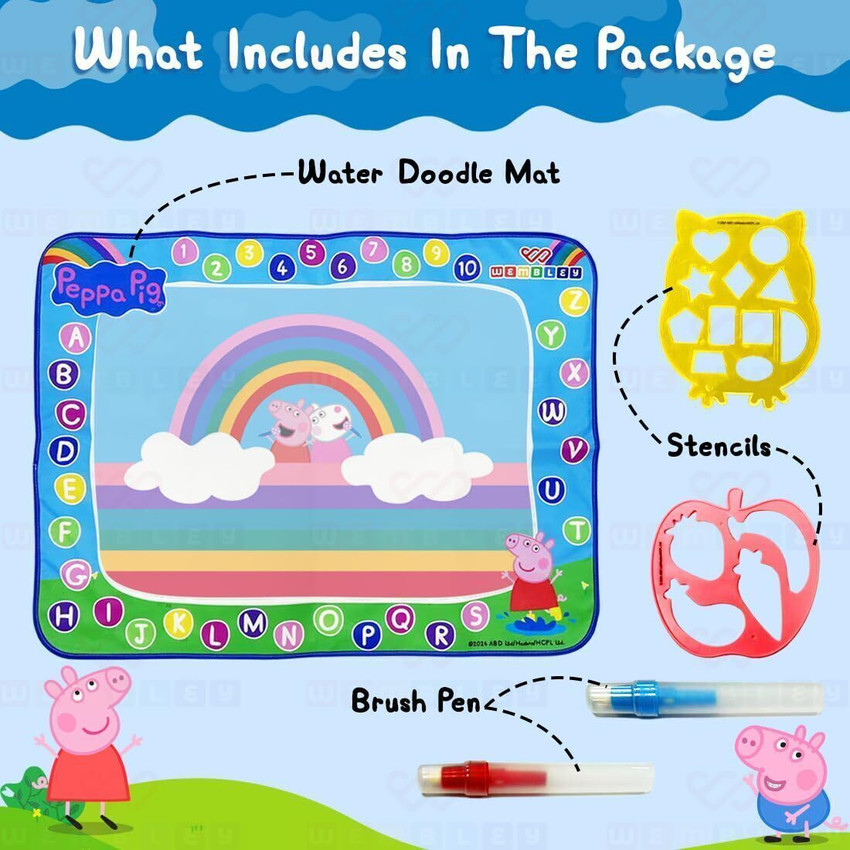 Doodle Mat Peppa Pig Aquadoodle Travel Bag Aquadoodle Bag Tomy