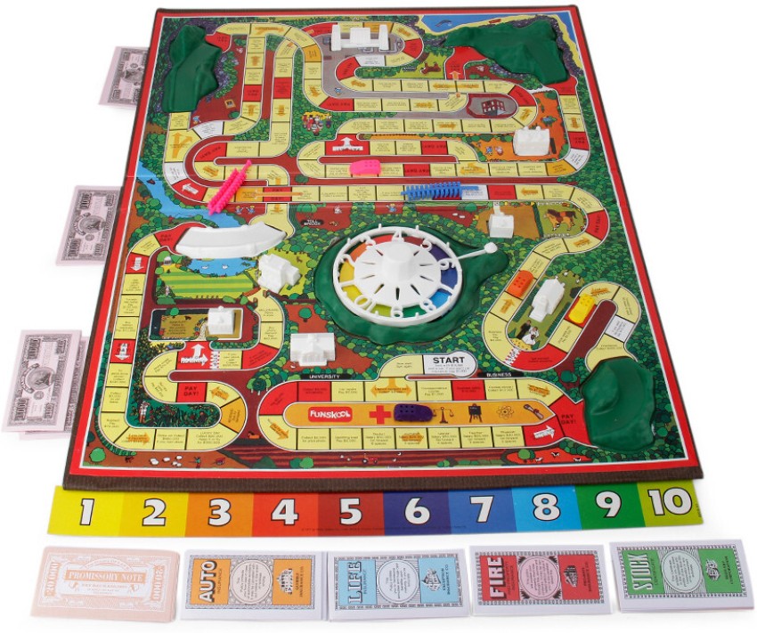 FUNSKOOL Game of Life Strategy & War Games Board Game - Game of