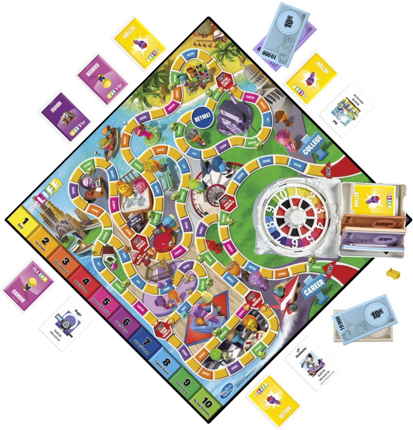 The Game of Life Junior from Hasbro 