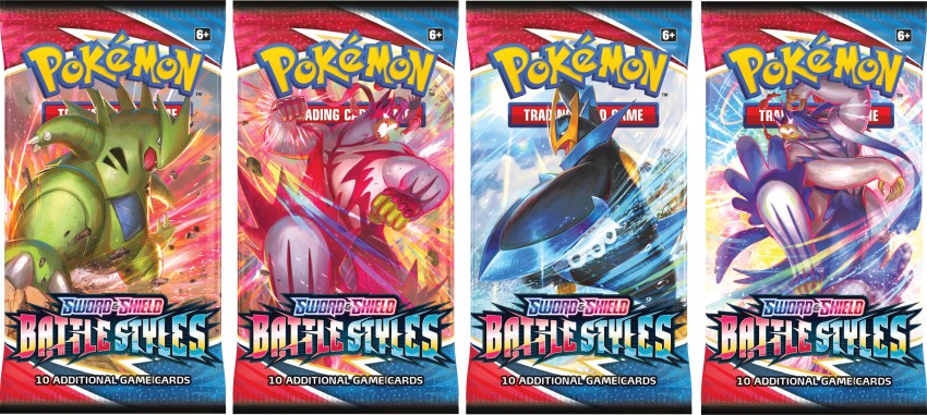 Pokémon TCG: Sword & Shield-Battle Styles Sleeved Booster Pack (10