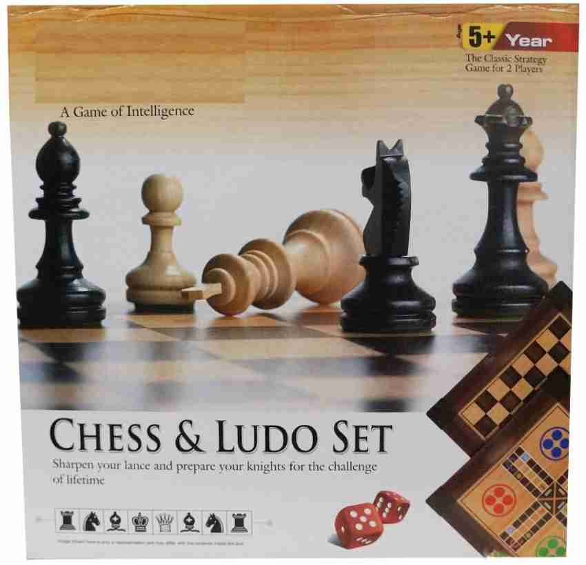 Ajanta Games Original Chess N Word( Chess+ Crossword) two in