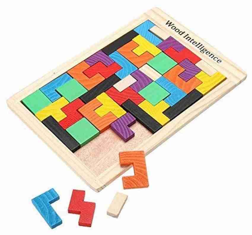 Tetris Children's Puzzle Building Blocks Puzzle Silicone Toy