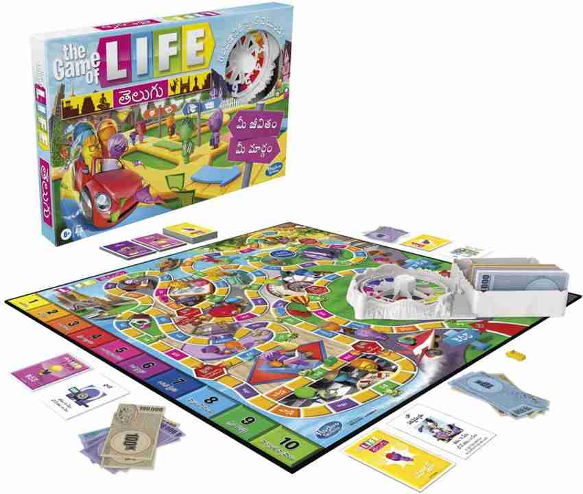 HASBRO GAMING The Game of Life Game in Telugu for Families and Kids Party Fun Board Game The Game of Life Game in Telugu for Families and Kids Buy Board Game toys in India. shop for HASBRO GAMING prod...