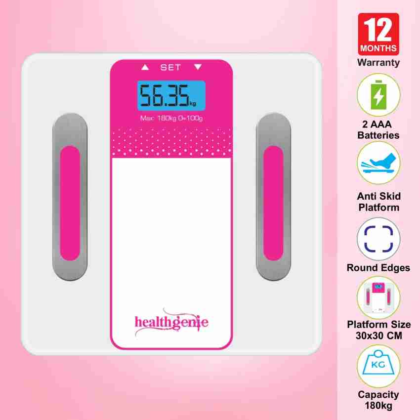 Healthgenie Digital Personal Body Fitness Monitor Fat Analyzer and