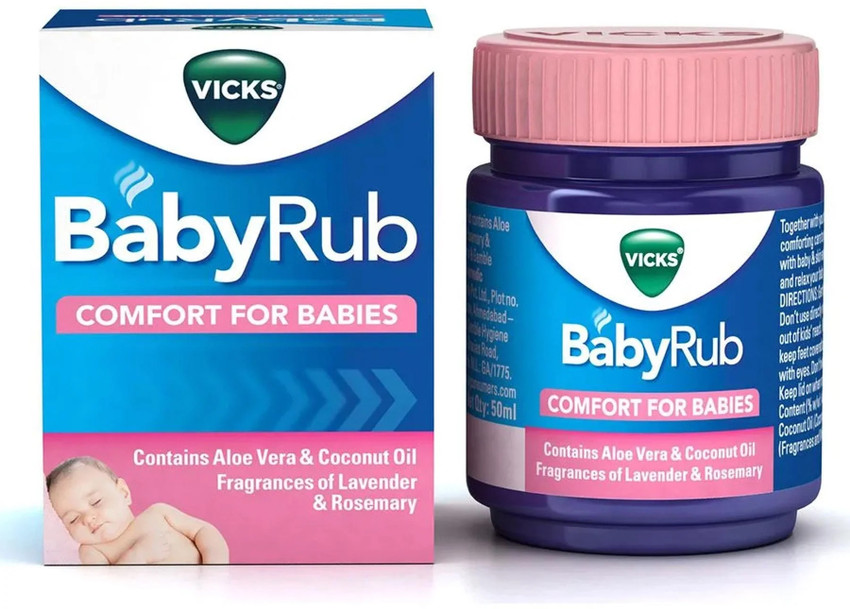 VICKS BabyRub Comfort For Babies Balm Buy Baby Care Products in