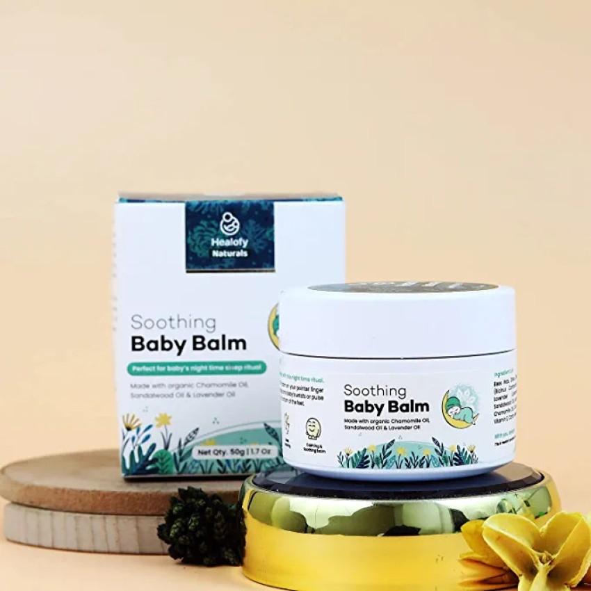 Healofy Naturals Baby Sleep Balm, 80gm, Made with 100% Natural Oils,  Soothing & Calming Balm - Buy Baby Care Products in India