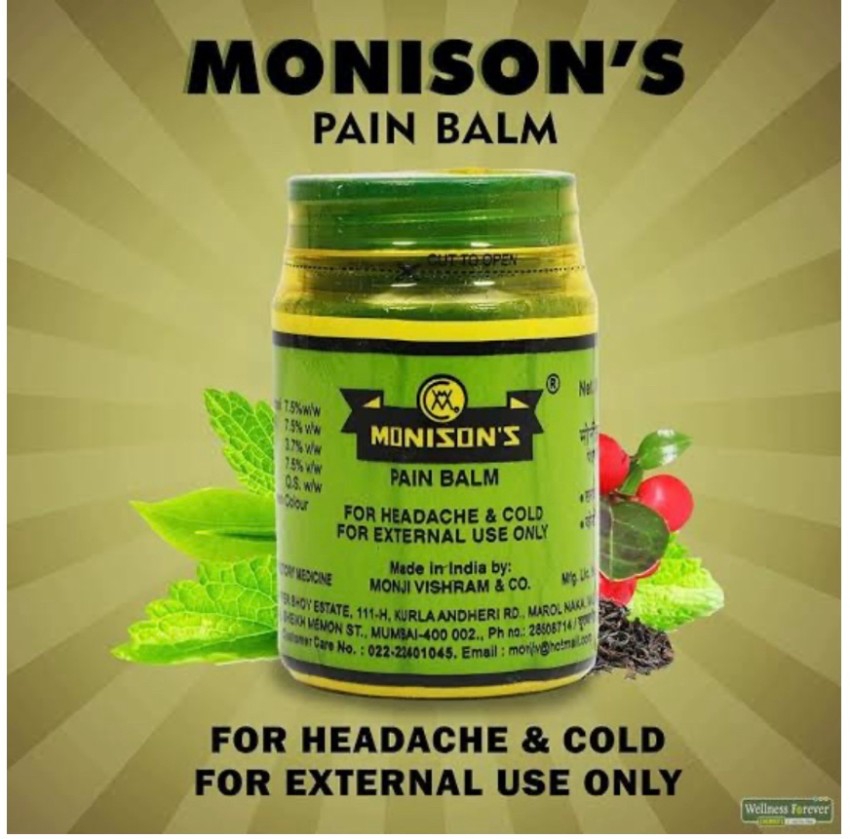 TOPMOST ENTERPRISE MONISON'S PAIN BALM Balm - Buy Baby Care Products in  India