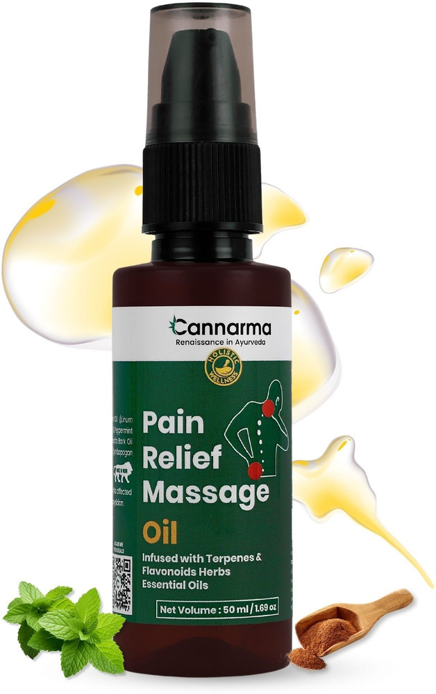 Cannarma Pain Relief Massage Oil For Muscle Pain Joint Pain Knee Pain Back Pain Liquid Buy Baby Care Products in India Flipkart