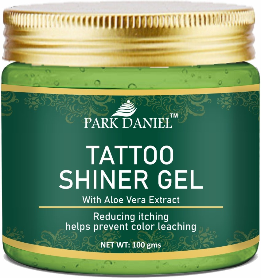 Buy Park Daniel Tattoo Shiner Gel with Aloe Vera Extract  Instant Shine   Brightness  Heals  Maintains Tattooed Skin Pack of 4 of 100 Grams Online  at Best Prices in India  JioMart