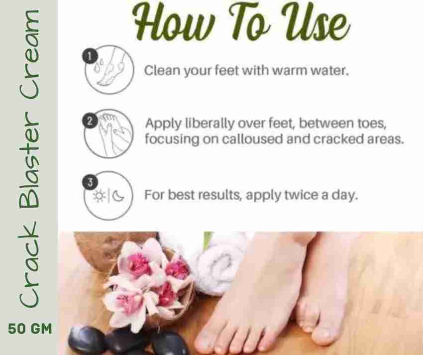Foot crack treatment at home discount