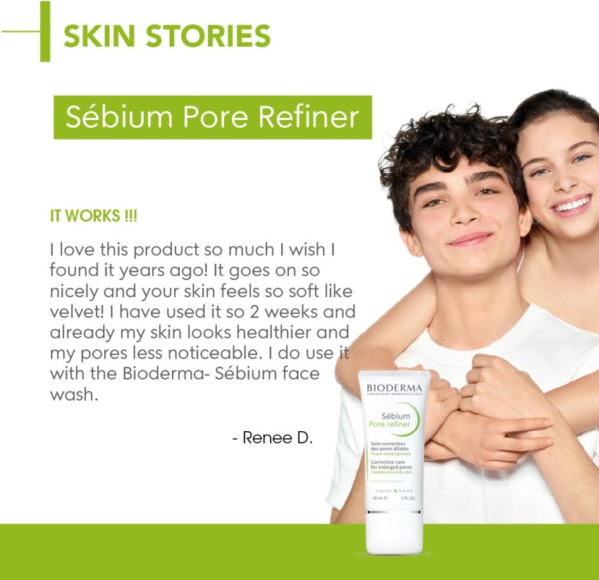 Review: Bioderma Sebium Pore Refiner Corrective Care for Enlarged Pores &  Skin with Blemishes - Beautifully Me