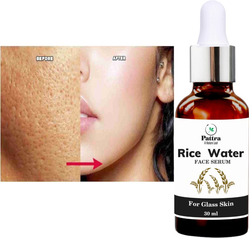 Pattra Rice Water Face Serum For Open Pores,Dark Spot, Blemiss and Dullness  Price in India - Buy Pattra Rice Water Face Serum For Open Pores,Dark Spot,  Blemiss and Dullness online at