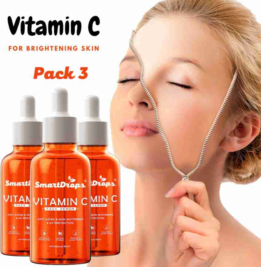 smartdrops Professional Vitamin C Face Serum Skin Brightening Serum