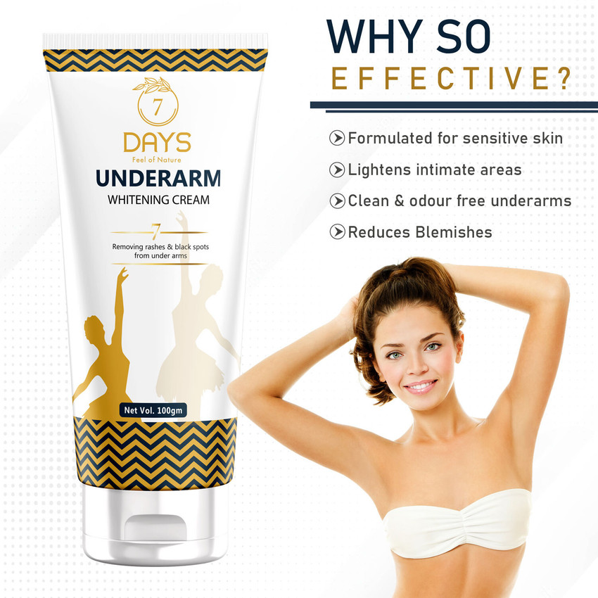 Underarms black removal on sale cream