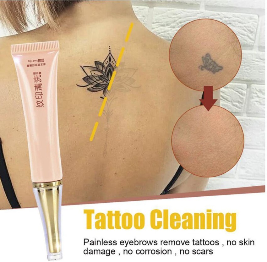 Tattoos Removal Cream Marks Removal Gel Eraser Painlessly Pink   Amazonin Beauty