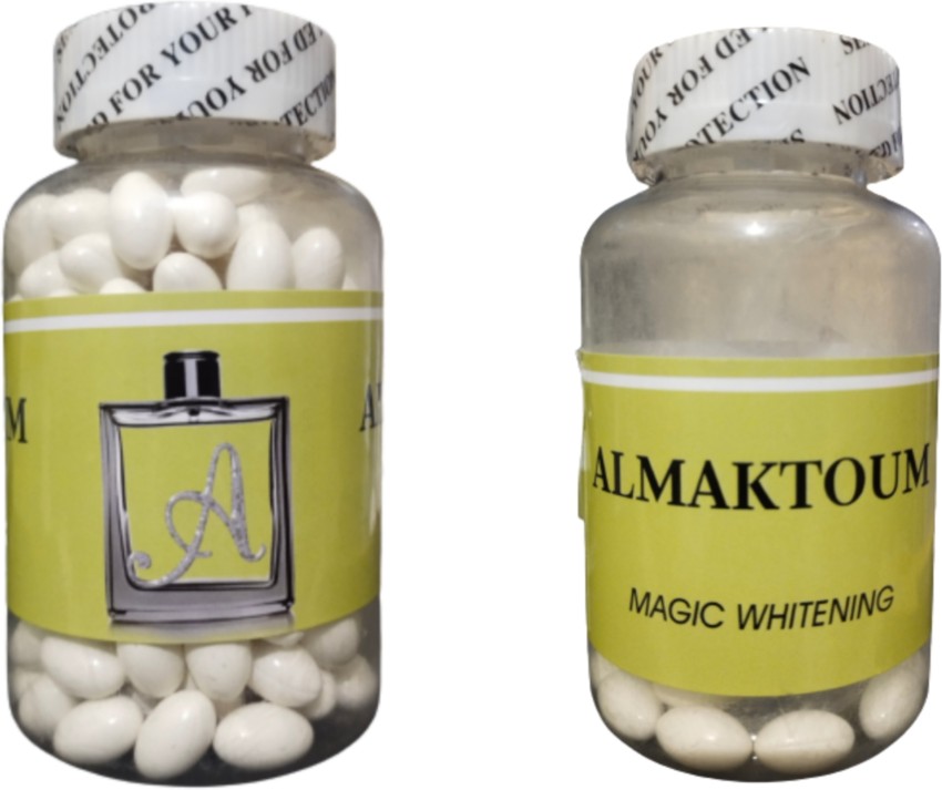 Almaktoum Magic Whitening Capsule 50 Piece Price in India Buy