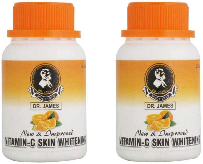 DR. JAMES Vitamin C 1000 Mg Skin Whitening Capsules Made In USA