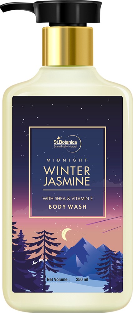 St.Botanica Midnight Winter Jasmine Body Wash With Shea & Vitamin E (Shower  Gel), 250 ml: Buy St.Botanica Midnight Winter Jasmine Body Wash With Shea &  Vitamin E (Shower Gel), 250 ml at