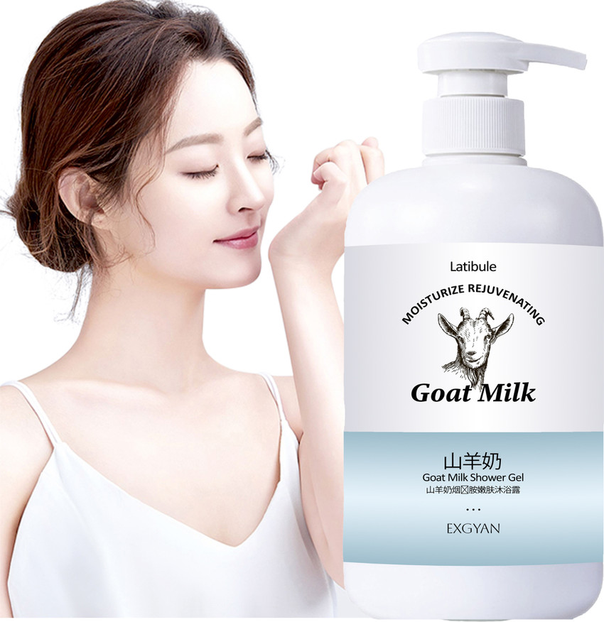 Goat milk Mousse body wash whitening shower gel ANTI-AGEING GEL