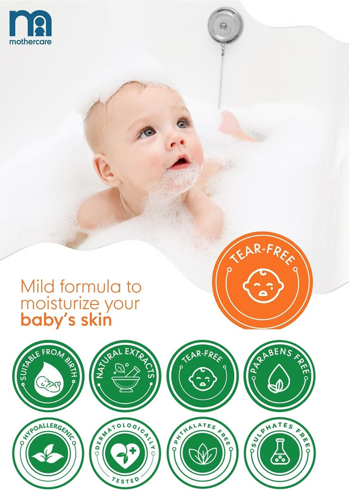 Mothercare baby outlet milk bath