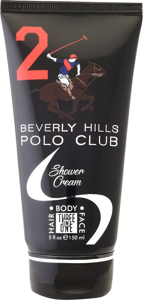 BEVERLY HILLS POLO CLUB Sports No.2 Shower Cream 3in1 Hair Face