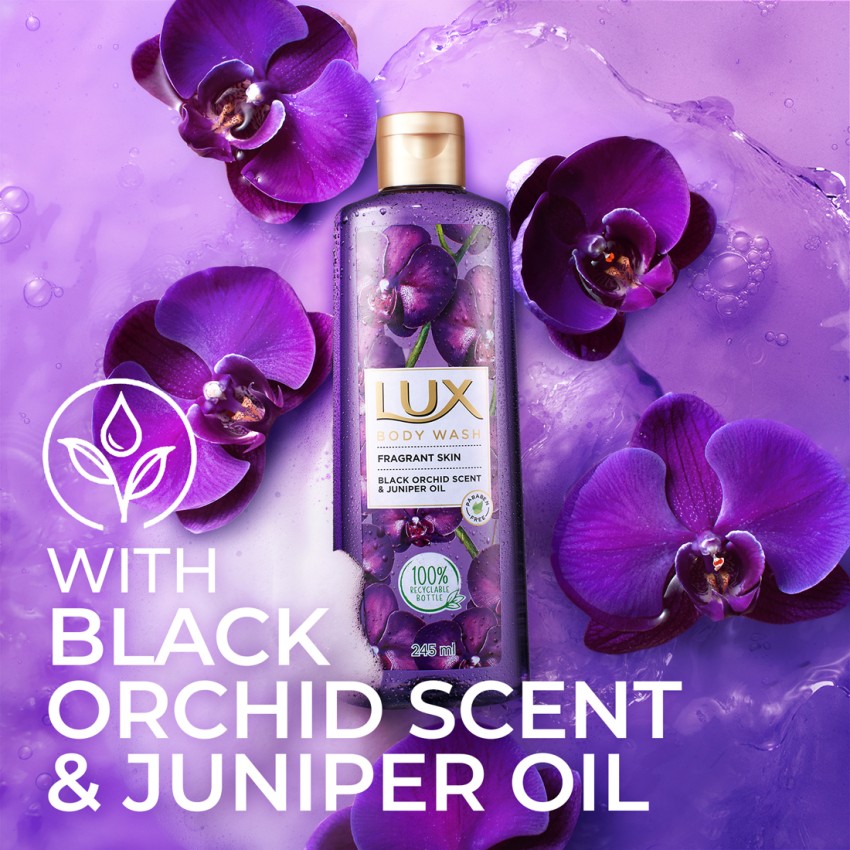 LUX Shower Gel Black Orchid Fragrance Juniper Oil Bodywash Buy