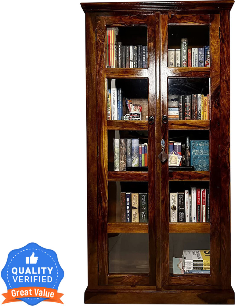 Wooden bookshelf flipkart discount