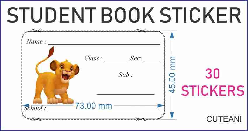 selfadhesive-cute-ani-stickers-book-cover-price-in-india-buy-selfadhesive-cute-ani-stickers-book-cover-online-at-flipkart-com for Free Printable Lion King Name Tags selfadhesive CUTE ANI STICKERS Book Cover Price in India - Buy selfadhesive CUTE ANI STICKERS Book Cover online at Flipkart.com for Free Printable Lion King Name Tags