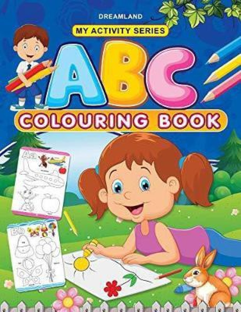 AP SINHA Colouring Drawing Book For Kids Pack Of 10 (Paperback