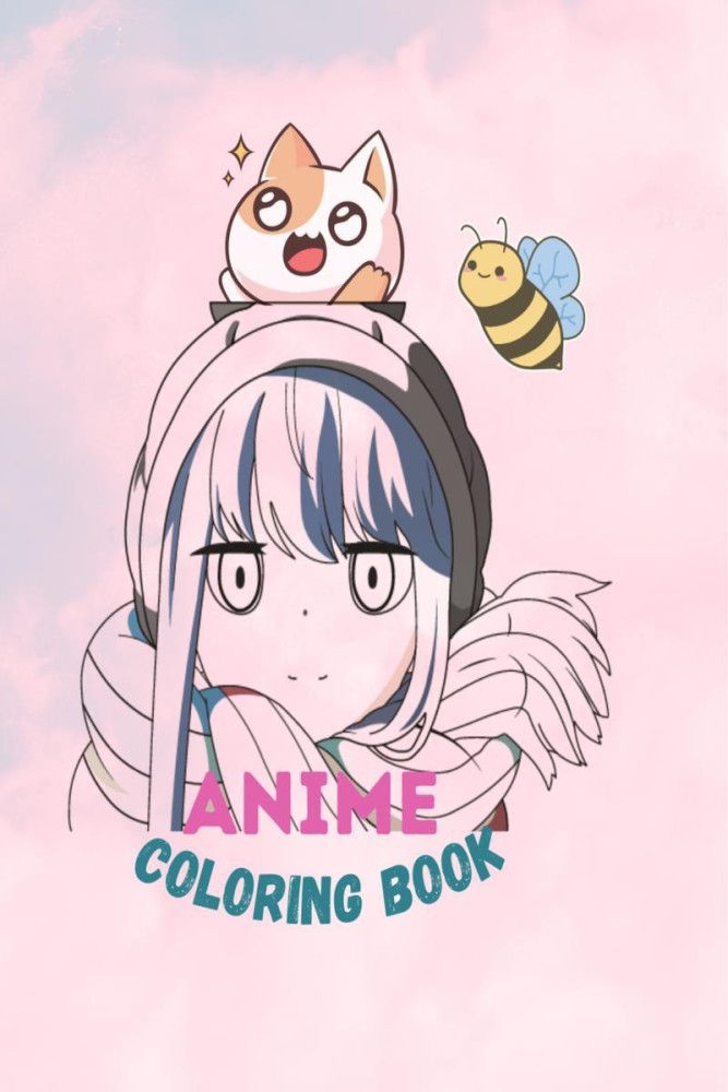 ANIME Coloring Book For Kids, Adults Or Anyone Who Loves Anime Characters