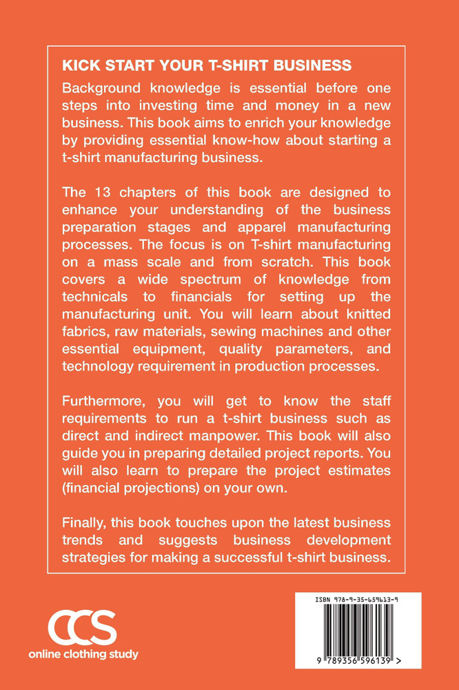T shirt business books sale