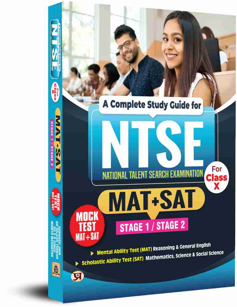 NTSE, Class 10, SCHOLASTIC APTITUDE TEST (SAT), Mathematics, Stage-1, Master