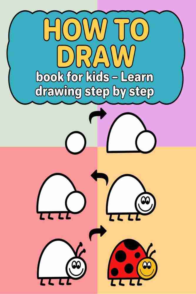 How To Draw a Book - VERY EASY For Kids 