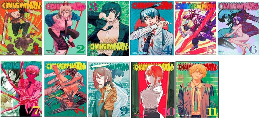 Chainsaw Man Complete Manga Series Vol. 1-11 Bundle Set